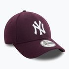 Basecap New Era Melton Wool 9FORTY New York Yankees purple