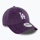 Basecap New Era Cord 9FORTY Los Angeles Dodgers dark purple