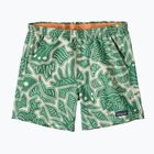Patagonia Baggies Damen Shorts 5" Bienen und Blumen/Heartleaf grün