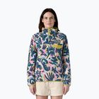 Patagonia Damen-Trekking-Sweatshirt LW Synch Snap-T P/O wild botanist/tidal teal
