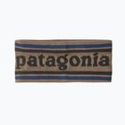 Patagonia Powder Town Women's Park Stripe Stirnband: marlow braun