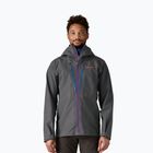 Patagonia Männer Triolet forge grau w / p6 blau regen Jacke