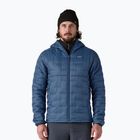 Herren Patagonia Micro Puff Hoody Daunenjacke clement blau