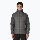 Herren Patagonia Micro Puff Hoody Daunenjacke forge grey