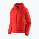 Damen Daunenjacke Patagonia Down Sweater Hoody sizzle red