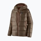 Herren Patagonia Fitz Roy Down Hoody Jacke marlow braun