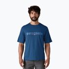 Herren Patagonia Cap Cool Daily Grafik Shirt '73 Text Logo / Clement blau x-dye