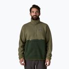 Herren Patagonia Retro Pile 1 / 2 Snap P / O alten Wachstum grün Trekking Sweatshirt