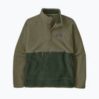 Herren Patagonia Retro Pile 1 / 2 Snap P / O alten Wachstum grün Trekking Sweatshirt