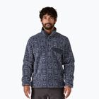 Patagonia Herren-Trekking-Sweatshirt LW Synch Snap-T P / O flow: versunken blau