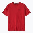 Herren Patagonia P-6 Logo Responsibili-Tee amanita rot