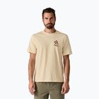 Herren Patagonia Balance Bio-Friedenssamen / ungefärbtes Natur-T-Shirt