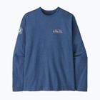 Patagonia Herren Lightweight Unity Fitz Wildrise Crew Sweatshirt clement blau