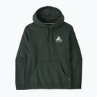 Patagonia Herren Sweatshirt Chouinard Crest Uprisal Hoody altes Wachstum grün