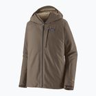 Patagonia Herren Isolierte Powder Town Regenjacke marlow braun