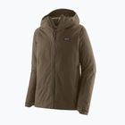 Herren Patagonia Isolierte Storm Shift Windjacke marlow grün