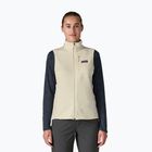 Damen Weste Patagonia R1 wool white