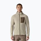 Herren-Trekkingsweatshirt Patagonia R1 Air Full-Zip Hoody pelican
