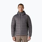 Herren Daunenjacke Patagonia Down Sweater Hoody forge grey mit forge grey