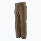 Herren Patagonia Isolierte Powder Town Skihose merlow braun