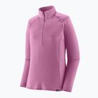 Women's Patagonia Cap Thermal Gewicht Zip Neck Sweatshirt lebhaft lila