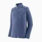 Damen Patagonia Cap Thermal Gewicht Zip Neck Sweatshirt clement blau