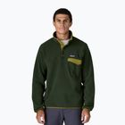 Patagonia Herren-Trekking-Sweatshirt LW Synch Snap-T P / O alten Wachstum grün