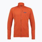 Herren Fleecejacke Patagonia R1 Hybrid coal orange