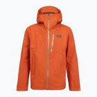 Regenjacke Herren Patagonia Granite Crest Rain coal orange