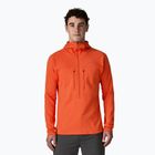 Herren Sweatshirt Patagonia R1 Ultralight Hoody coal orange