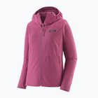 Softshell Jacke Damen Patagonia R1 CrossStrata Hoody faded magenta