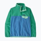 Damen-Trekkingpullover Patagonia LW Synch Snap-T P/O shore blue