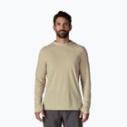 Herren Sweatshirt Patagonia Capilene Ultra Hoody pumice/dyno white x-dye