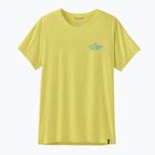 Shirt Damen Patagonia Capilene Cool Daily Shirt - Boardshort Logo lemon zest