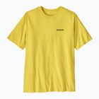 Herren T-Shirt Patagonia P-6 Logo Responsibili-Tee p-6 outline/lemon zest