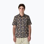 Herrenhemd Patagonia Go To jaguar geo/dolomite blue