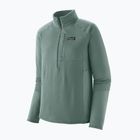 Herren-Fleecejacke Patagonia R1 blue sage