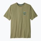 Trekkingshirt Herren Patagonia Great Waves Responsibili Tee gumtree green