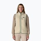 Damenweste Patagonia Retro Pile natural mit Ellwood Green