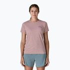 Damen T-Shirt Patagonia Capilene Cool Daily Shirt - Boardshort Logo quiet violet