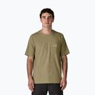 Herren T-Shirt Patagonia Boardshort Logo Pocket Responsibili gumtree green