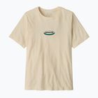 Herren T-Shirt Patagonia '95 Oval Logo undyed natural