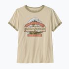 Shirt Damen Patagonia Great Waves Ringer Tee undyed natural