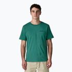 Herren T-Shirt Patagonia P-6 Logo gem green