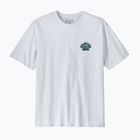 Trekkingshirt Herren Patagonia Great Waves Responsibili Tee white