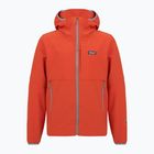 Softshell Jacke Herren Patagonia R1 TechFace Hoody hot ember