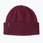 Wintermütze Patagonia Brodeo berry fig