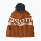 Wintermütze Patagonia Powder Town hut tripper logo: cinnamon brown
