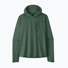 Herrenpullover Patagonia Cap Cool Sun Hoody Canopy Green - Light Canopy Green X-Dye