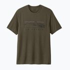 Herren-Shirt Patagonia Cap Cool Trail Stratapeaks basin green